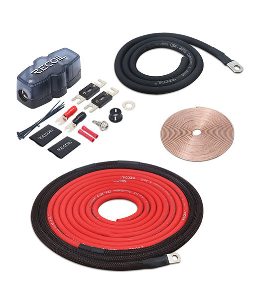 Recoil 8SK POWER 8AWG POWER ONLY AMP KIT (8SKPOWER)