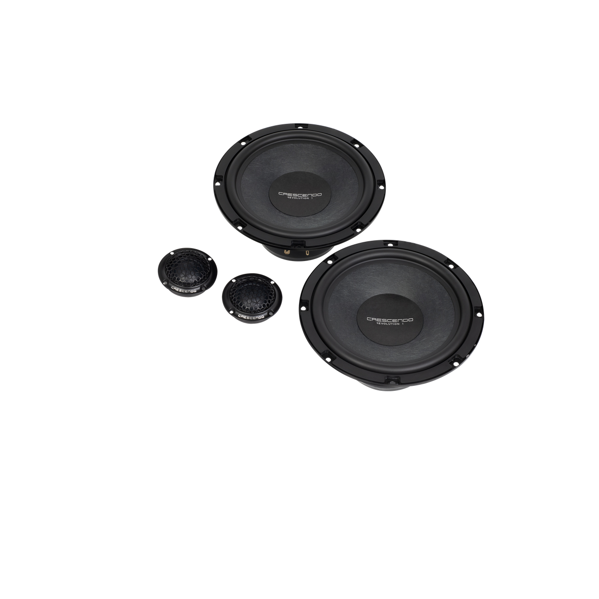 REVOLUTION 1-Series 2-Way Component Speakers ACTIVE (no crossovers) (1S2ACTIVE)