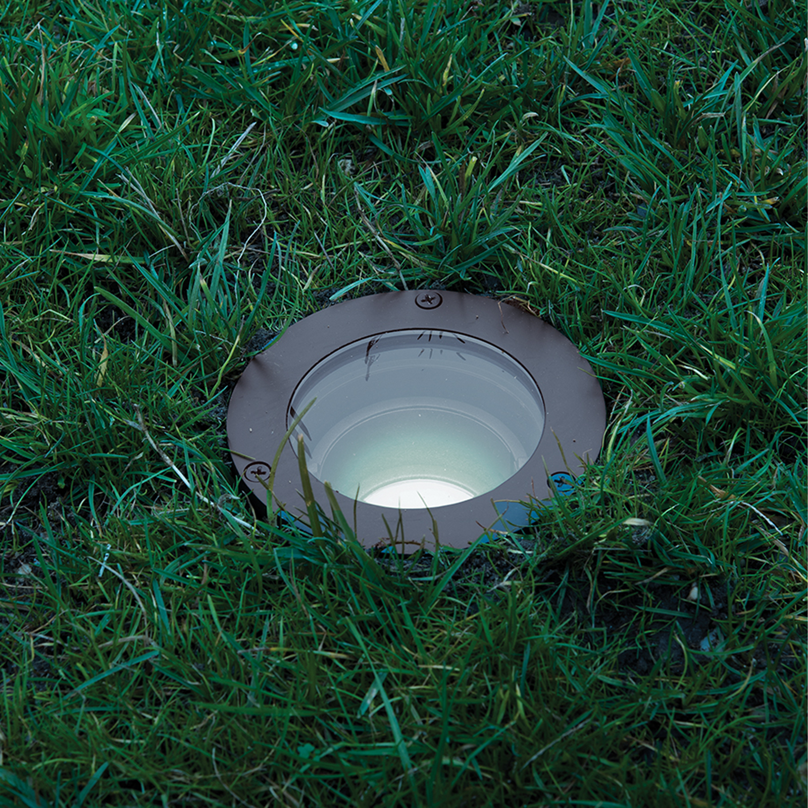 WAC 3″ In ground 12V Landscape Recessed LED 3000K Bronze on Aluminum (503130BZ)