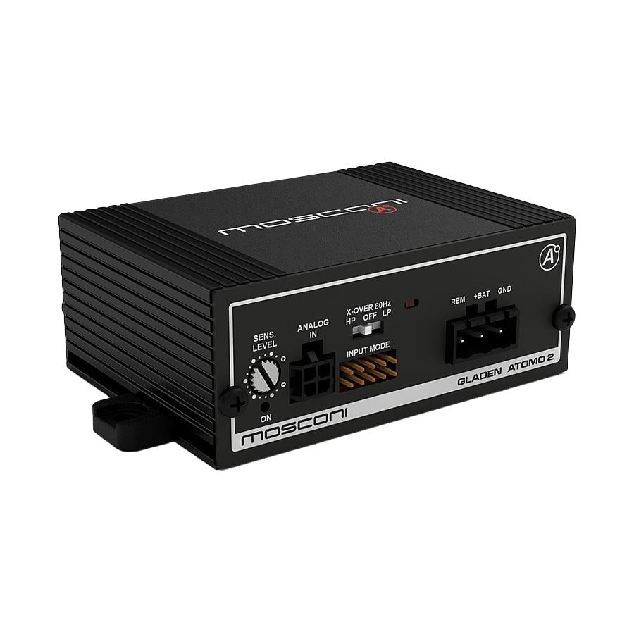 MOSCONI ATOMO 2 Channel Amplifier - 100 Watts x 2 RMS @ 4 Ohms (ATOMO2)