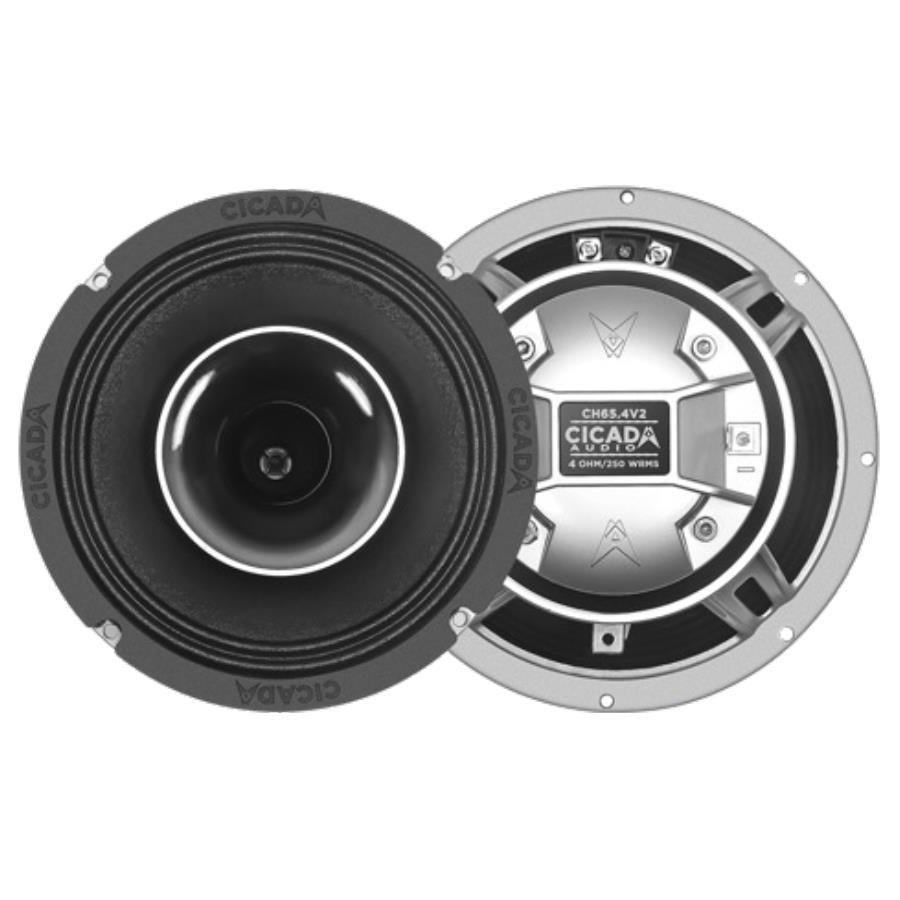 Cicada 6.5" 2 Ohm Coax Speaker W/Horn High Effic Ch652C (CH652C)