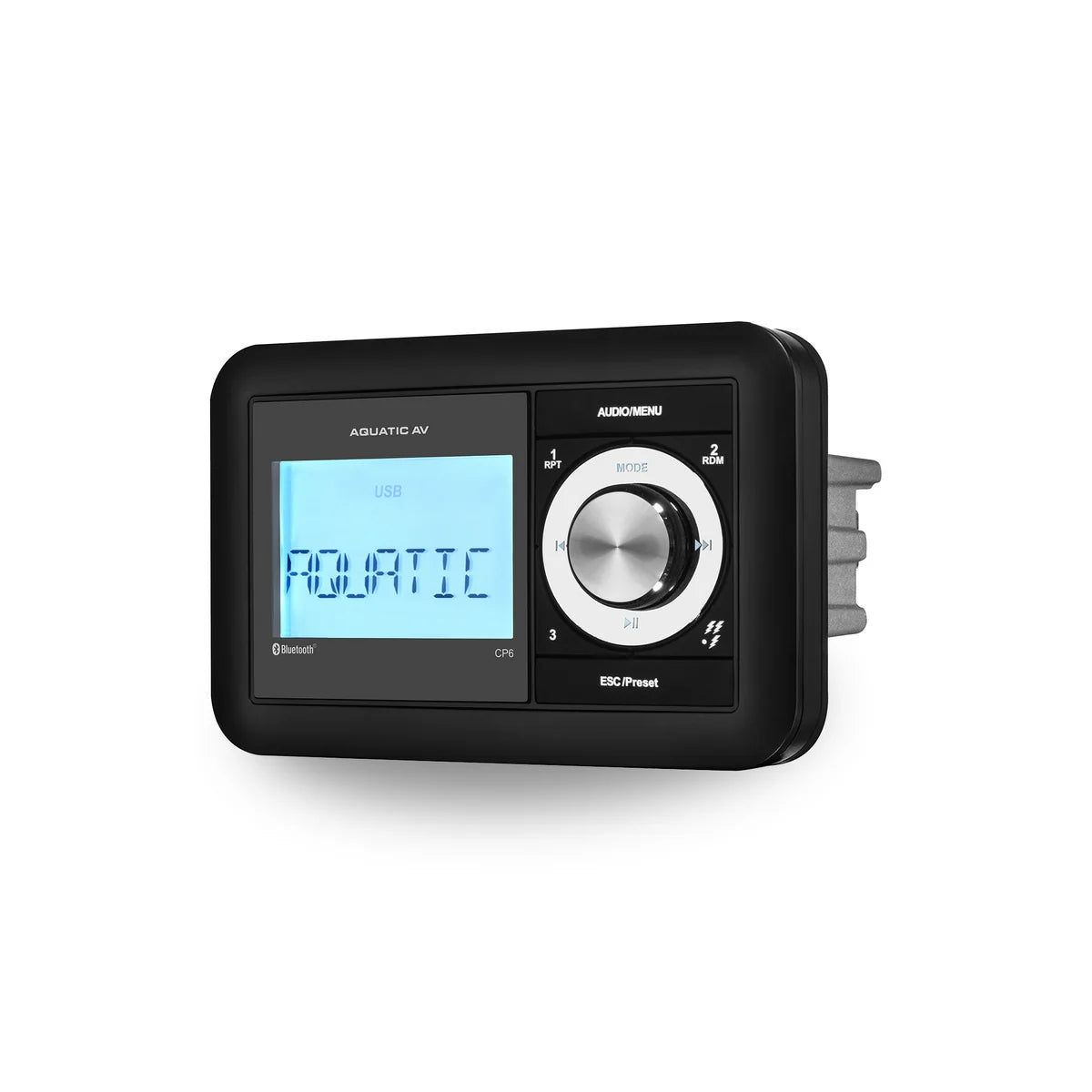 AQUATIC AV Compact Stereo with Bluetooth, Single RCA Preouts (CP6)