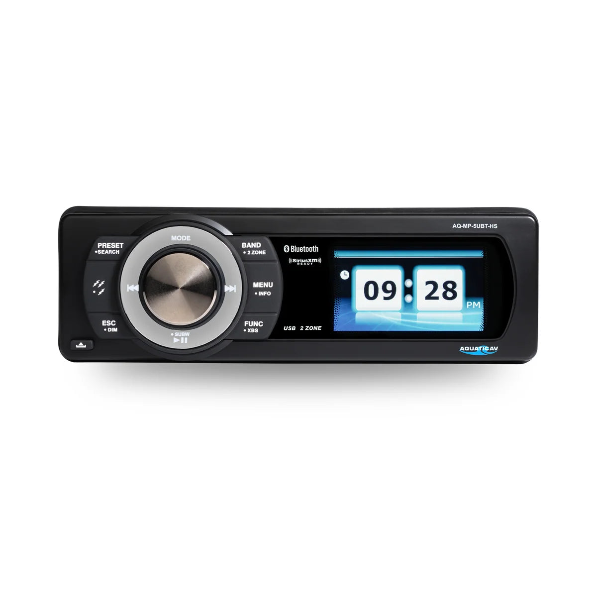AQUATIC AV 1998-2013 FLAGSHIP RECEIVER WITH BLUETOOTH / SIRIUS XM READY (AQMP5UBTHS)