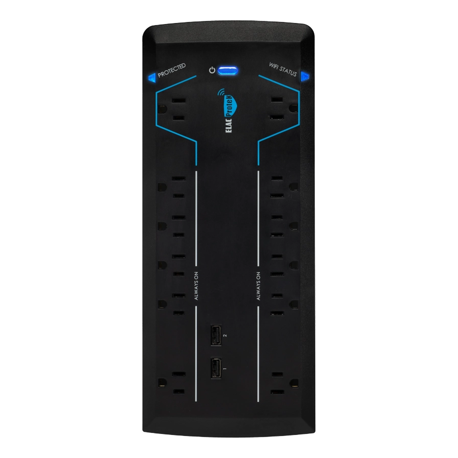 ELAC Protek PB-12W 12 Outlet Smart Surge Protector with Wi-Fi