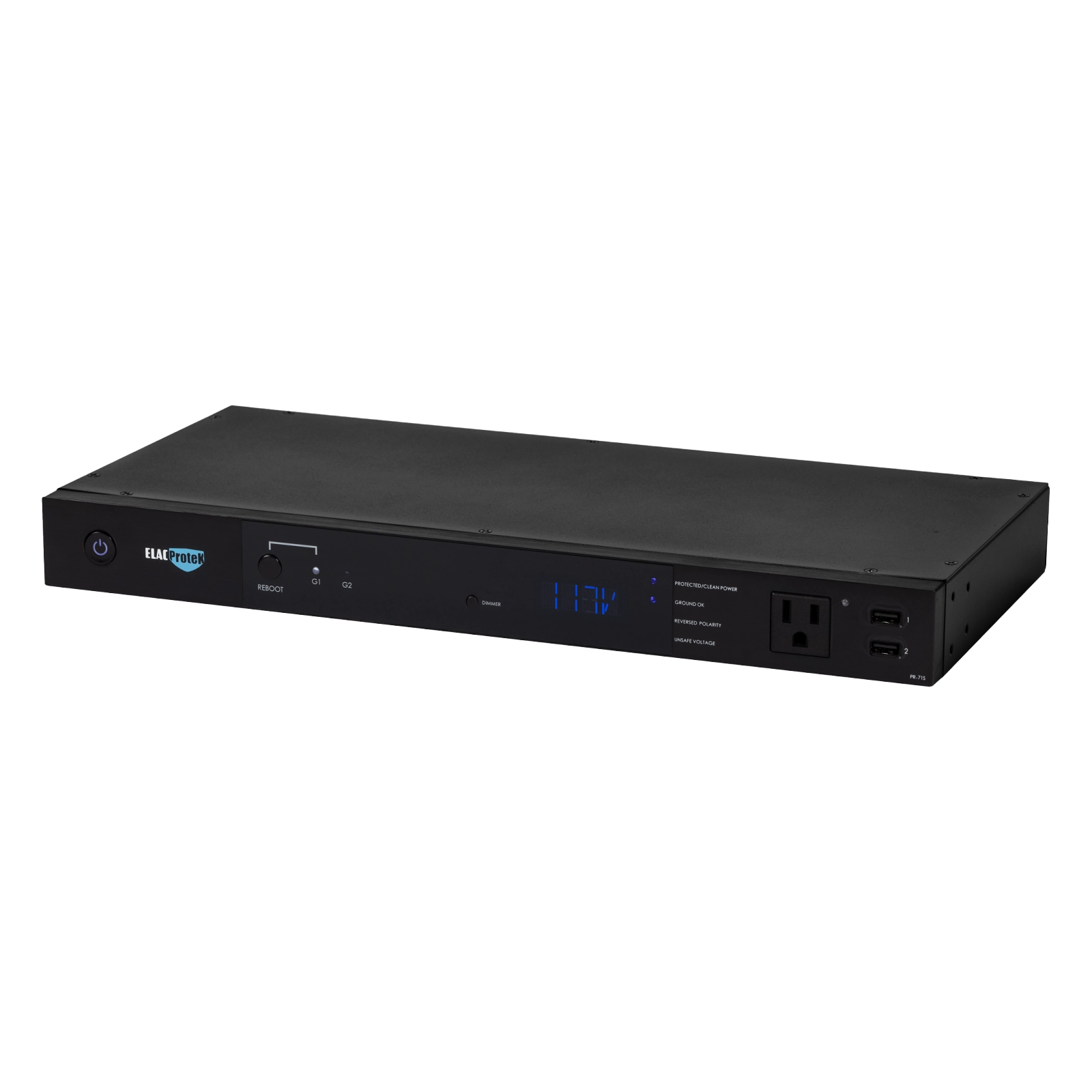 Protek PR-71S 8 Outlet Component Surge Protector with USB