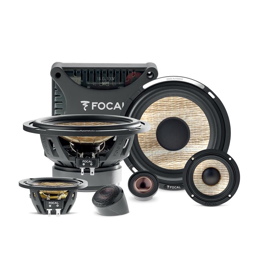 Focal Expert Flax 3-Way 6.5" Component Kit (PS165F3E)