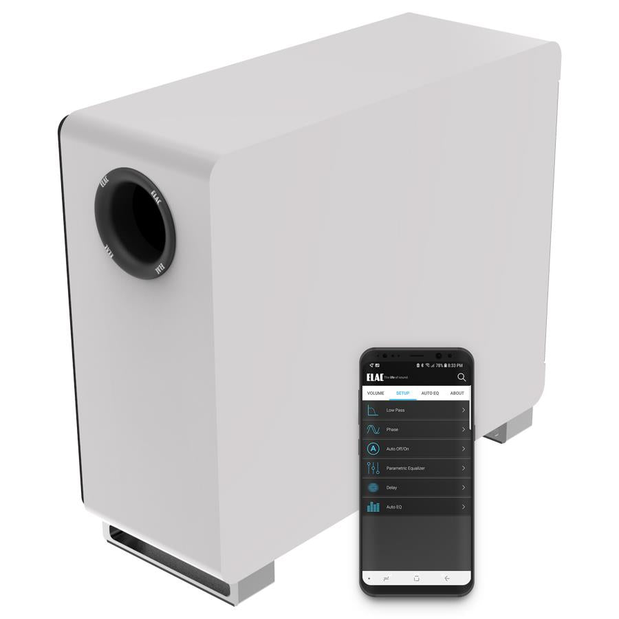 MURO 8" Thin Powered Subwoofer NA/CE - White (SUB2010W)