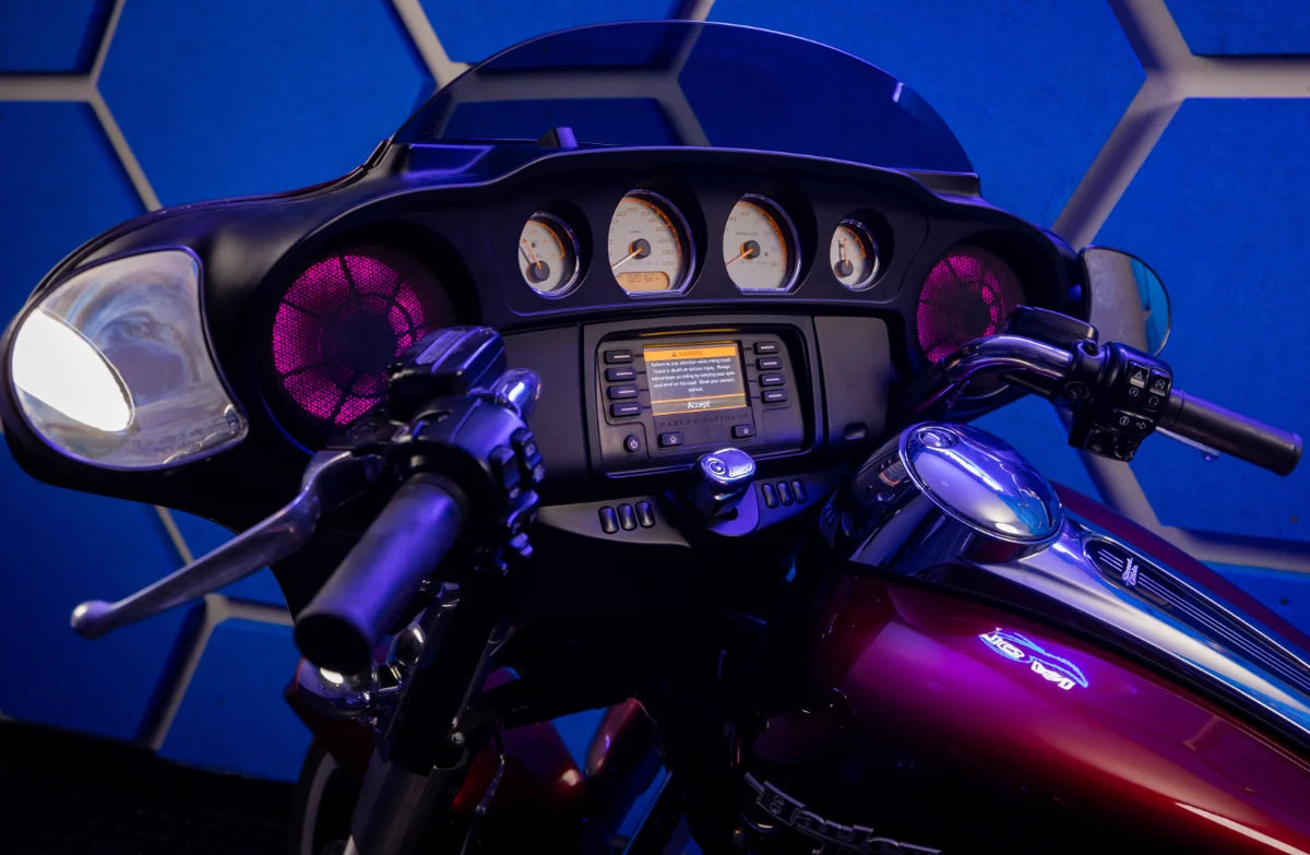 AQUATIC AV 6.5" COAXIAL SPEAKERS WITH RGB LED LIGHTING (HS113)