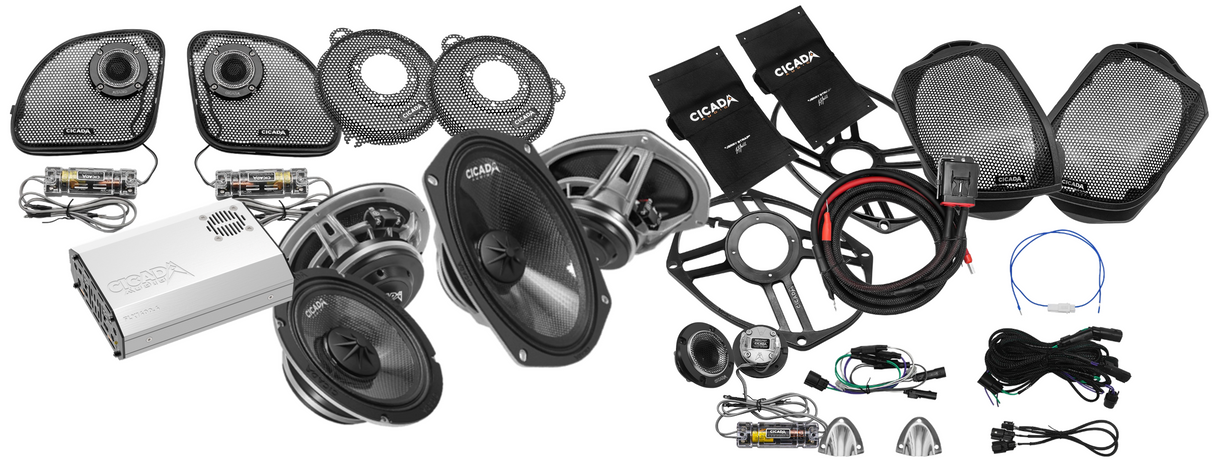 2014-2023 HARLEY DAVIDSON 8-SPEAKER PACKAGE (14FLXPCMX4X8)