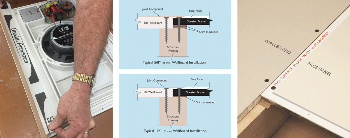 Shim Kit - Extra speaker shims to have on hand - not required - 25 qty @ 1/16" (1.5Êmm) thickness, plus 25 qty @ _" (3Êmm) thickness - Universal Fitment (SK1)