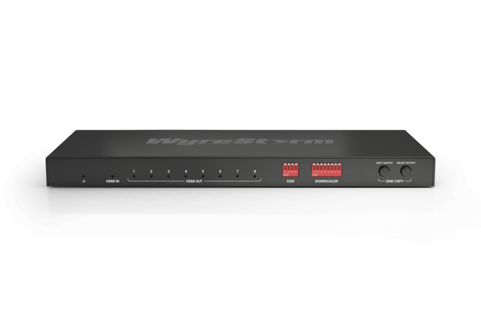 Wyrestorm 4K60Hz 1x8 HDMI Splitter | 4K60Hz 4:4:4 | Dolby Vision & HDR | EDID Management (SP0108SCL)