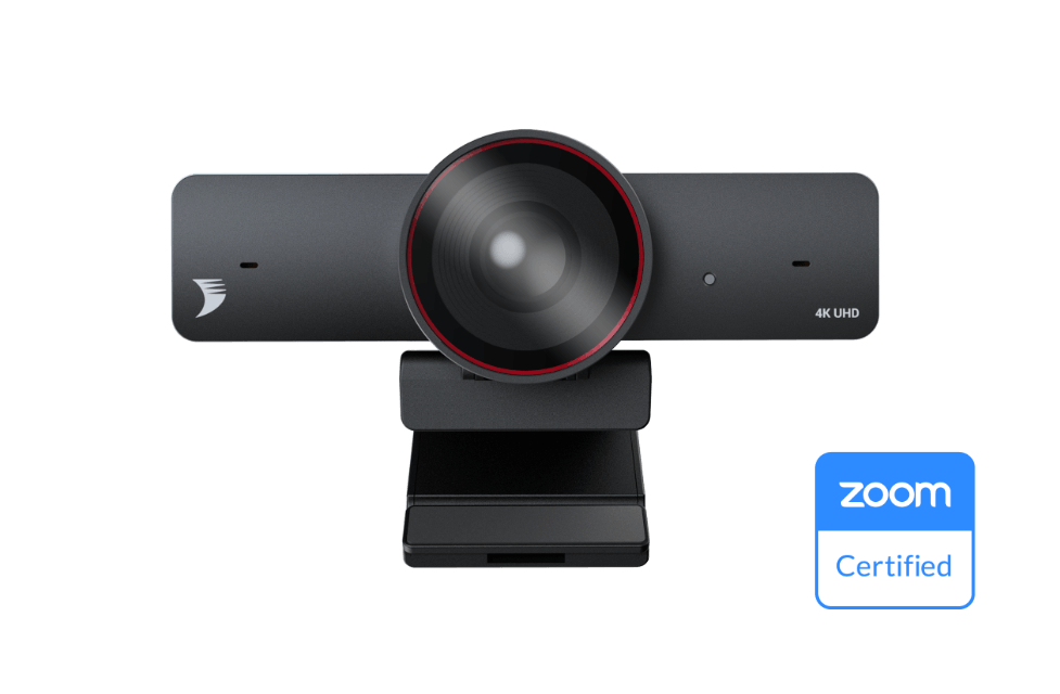 4K AI Webcam | 106¡ DFOV | Auto Framing and Presenter Tracking| USB 3.0 Support | Integrated Mic | High fram rate (FOCUS200)