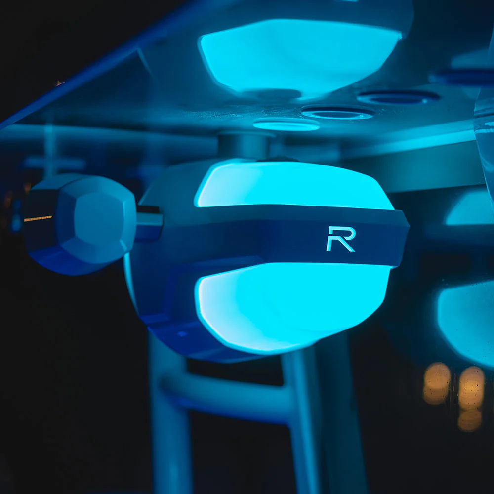 Roswell R1 PRO Wakeboard Tower Speakers with Clamps + RGB (Black) (R1PROTOWERBLACK)