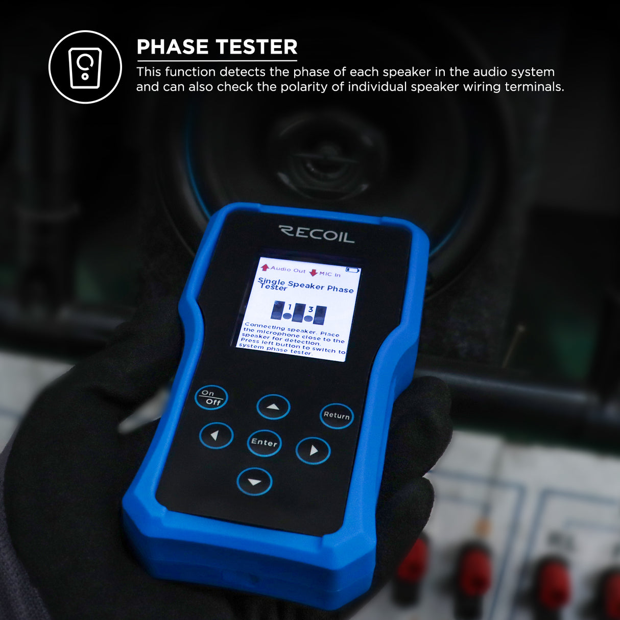 Recoil Multi Functional Audio Tester Tool (MST1)
