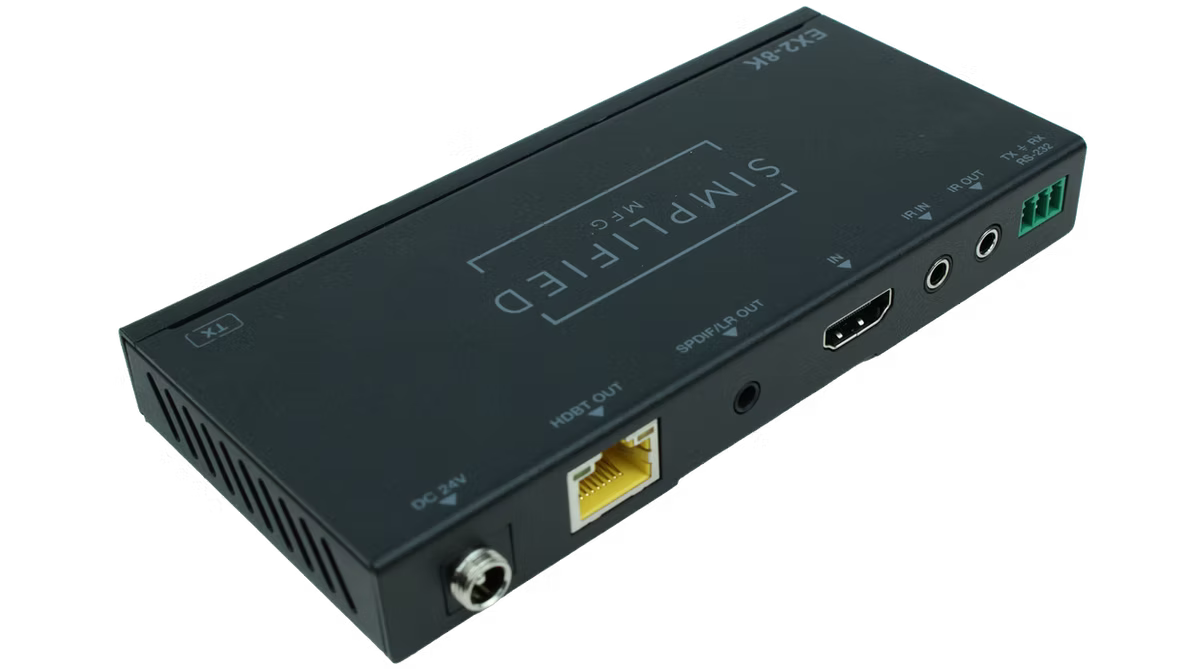 Long distance high bandwidth extender 8K/4K@120Hz (EX28K)