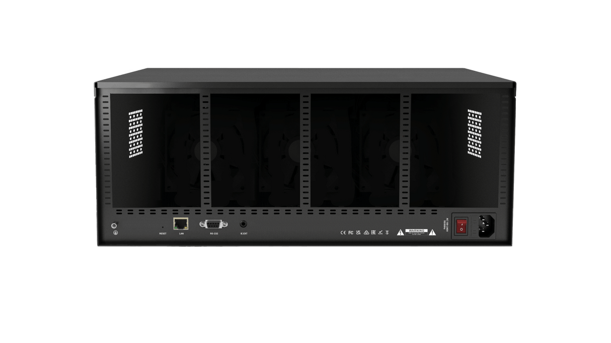 16 Slot - 4K60Hz 4:4:4 Seamless Empty Custom Matrix Chassis (MX1616SCL)
