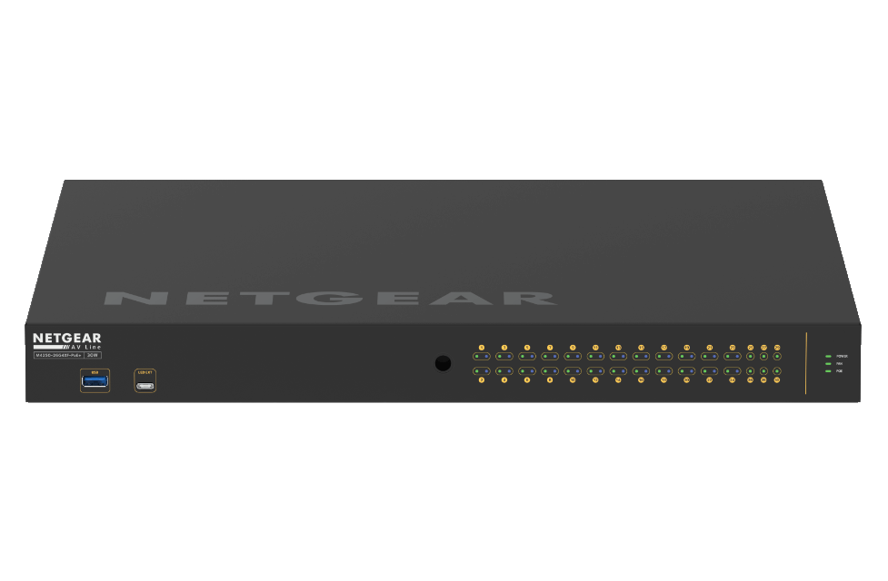 Wyrestorm AV Line M4250-26G4XF-PoE+ - Switch - L3- Managed - 24 x 10/100/1000(PoE+) + 2 x 10/100/1000 + 4 x 1Gigabit / 10 Gigabit SFP+ (M4250GSM4230PX26p)