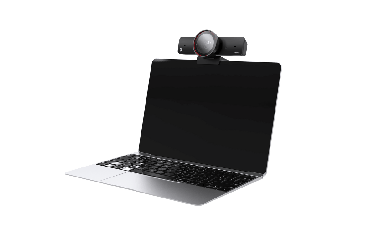 1080p30Hz Webcam | 100¡ FOV | AI Enhanced Lighting | Integrated Mic (FOCUS100)