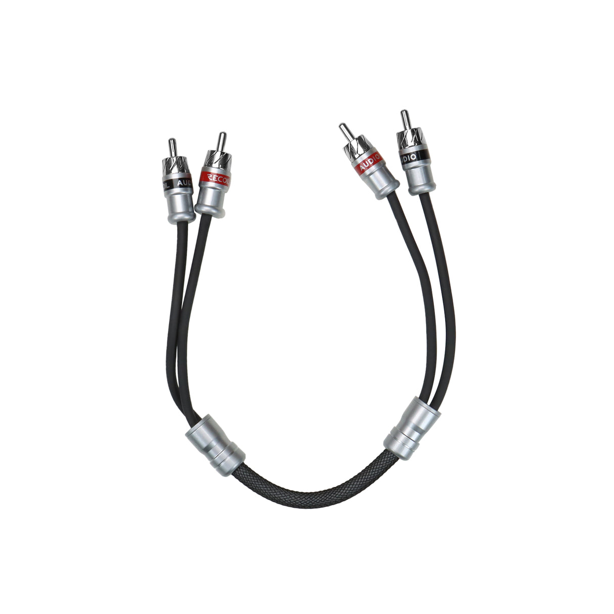 RECOIL ECHO MAX SERIES 2-Channel 1 FT RCA Cable (XI21)