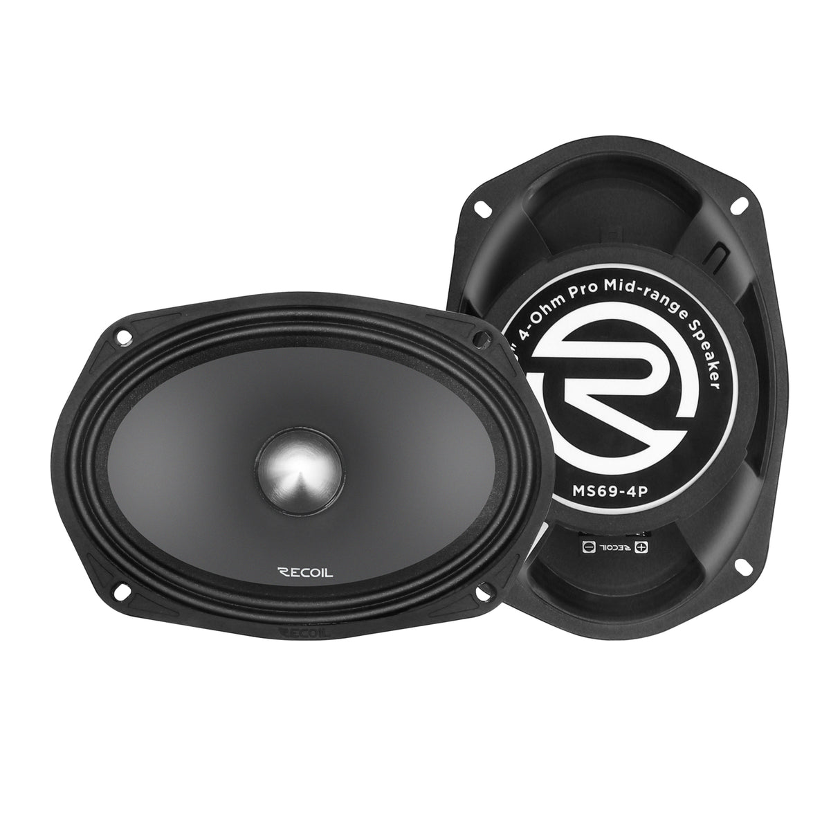 RECOIL 6X9-Inch Midrange Pro Audio Speakers (MS694P)