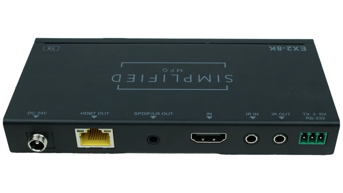 Long distance high bandwidth extender 8K/4K@120Hz (EX28K)