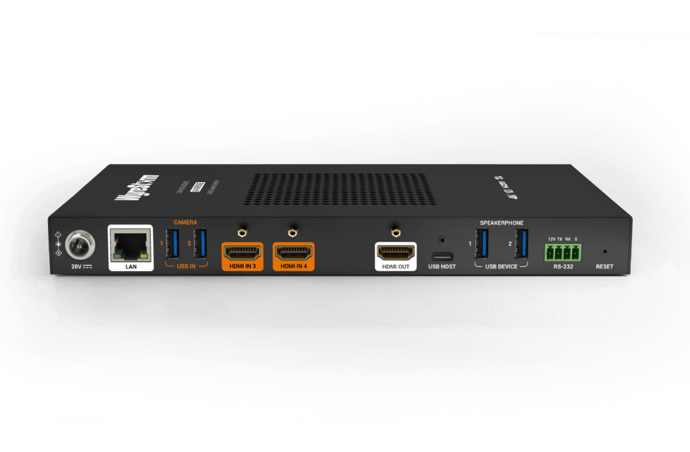 Wyrestorm 4K Camera Bridge and Mixer| 4K30Hz | 4x Wired Inputs (2xHDMI, 2xUSB) + 4x NDI Inputs | HDMI/USB/NDI Output (CAM0402NDIBRG)