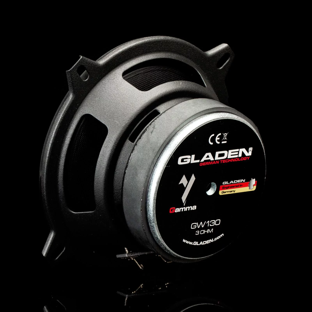 GLADEN GAMMA 5.25" Component Speakers - 3 Ohm Imedance (sold as a SET) (GAMMA1302)