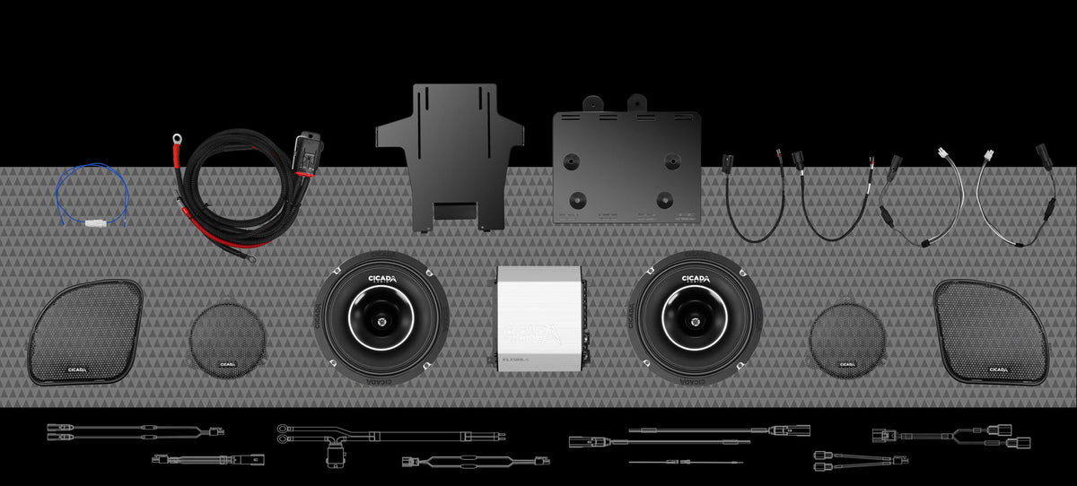2014-2023 HARLEY DAVIDSON CH 2-SPEAKER PACKAGE (14FLXCH4X2)