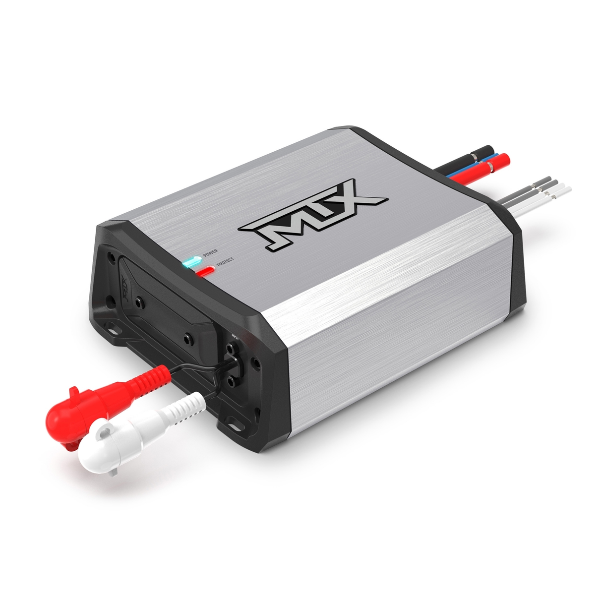 800-Watt Rms Full Range Class-D Ip-67 Rated, Compact, 2-Channel, Bridgeable, Powersports Amplifier (PS2002)