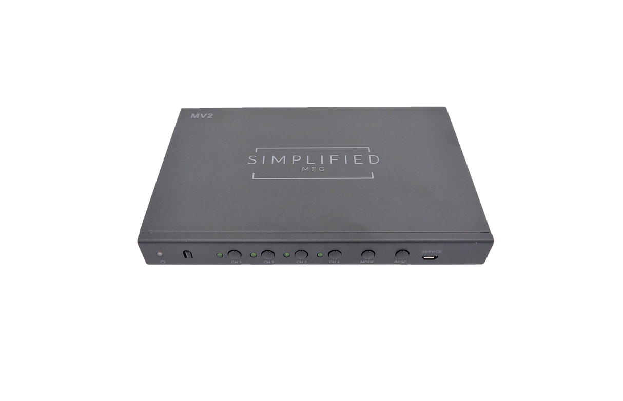 4 Input scaling HDMI fast switch with multiview (MV2)