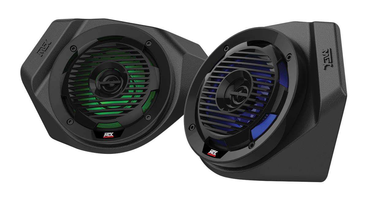 2017+ Canam Maverick X3 6.5" All-Weather Lower Kick Panel Speaker Pods (X317FSL)