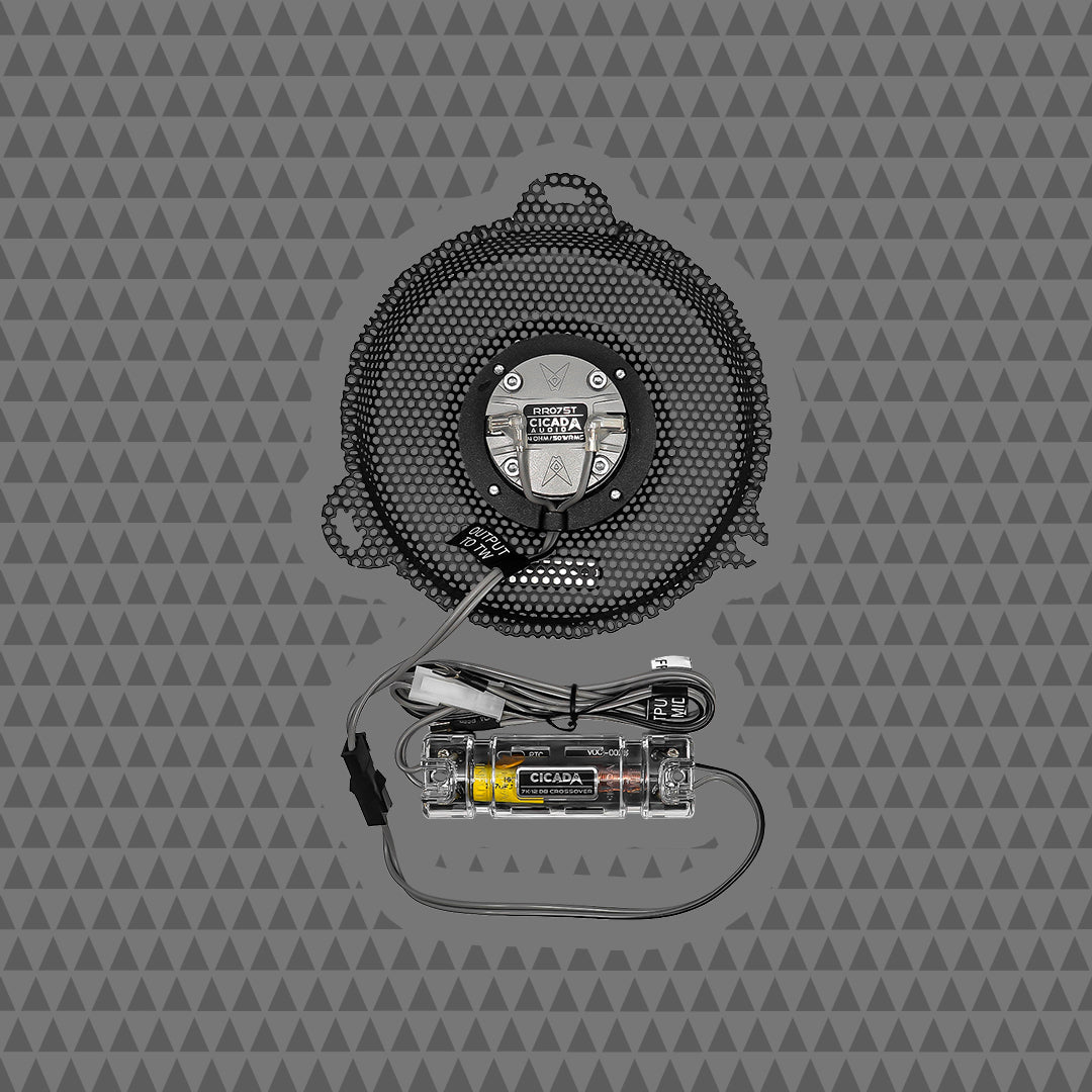 2014-2023 HARLEY DAVIDSON STREET GLIDE GRILLE TWEETER KIT (RR075 included) (CHDSGGTK)