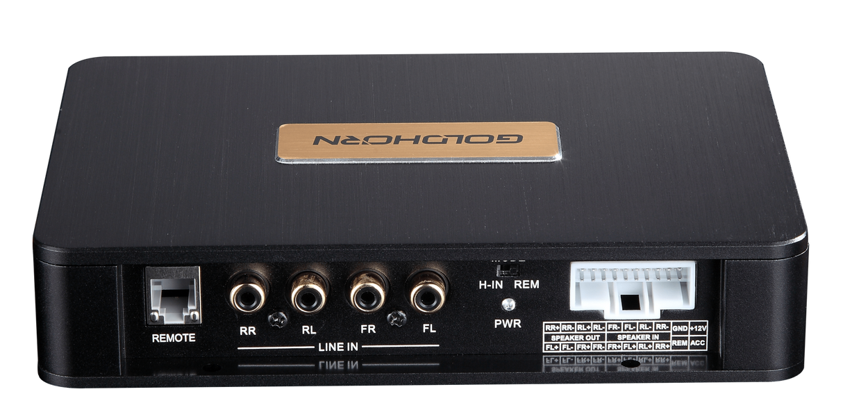 Goldhorn DSP SERIES 4-Channel Amplifier with 6-Channel DSP Processor - 30 Watts x 4 RMS Power - CLASS A/B (DSPA406)