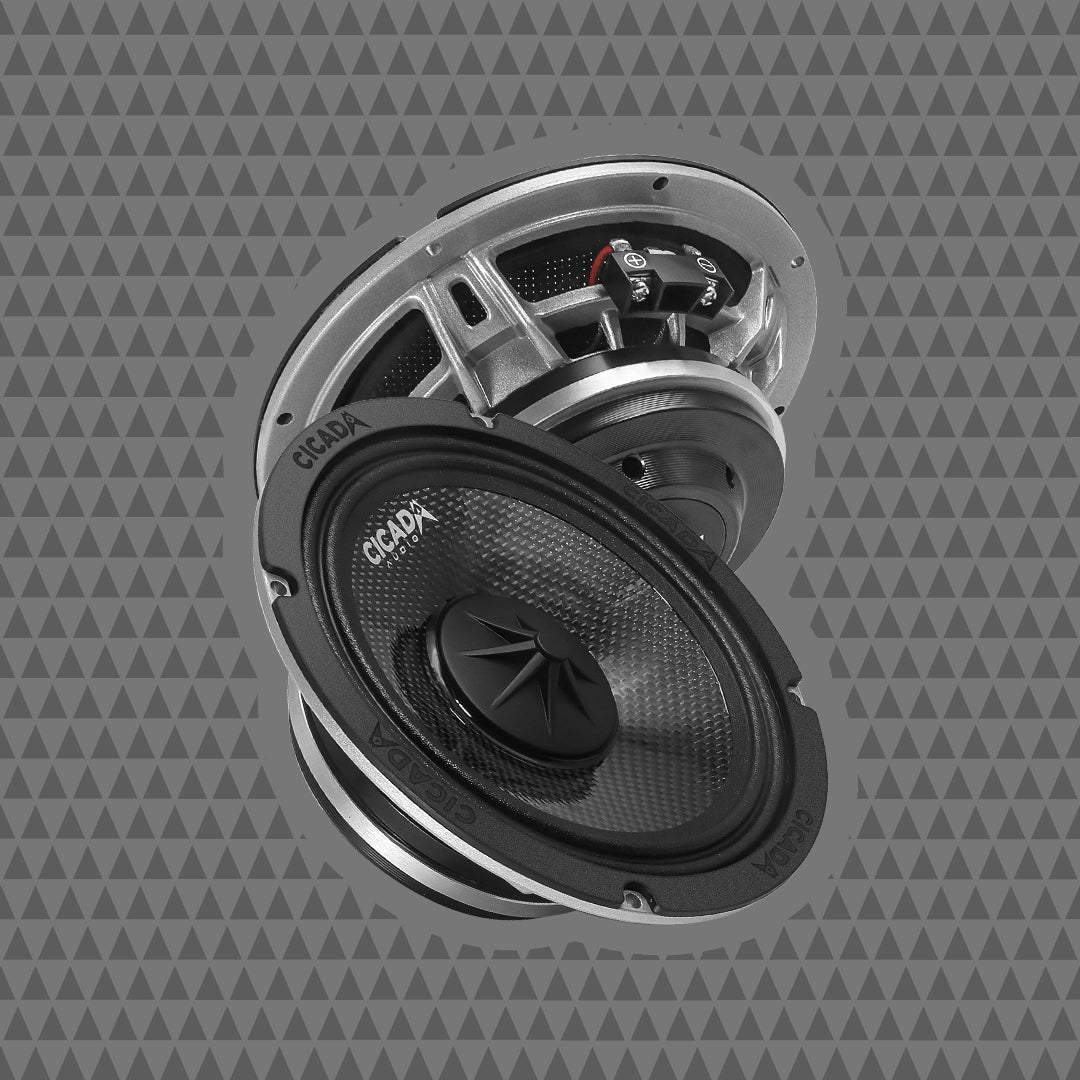 CMX 6.5" Mid-Bass Drivers, Carbon Mica Cone (sold in pairs) (CM652X)