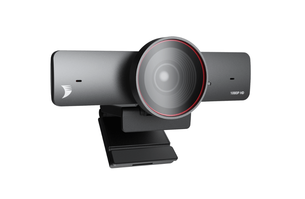 1080p30Hz Webcam | 100¡ FOV | AI Enhanced Lighting | Integrated Mic (FOCUS100)