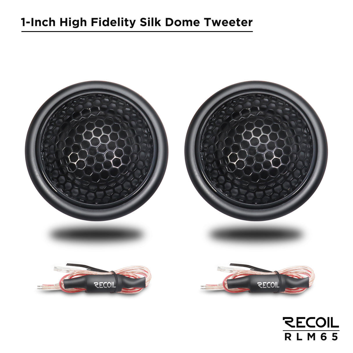 Recoil L3 SERIES 6.5" 2-Way Component Speaker System (RLM65)