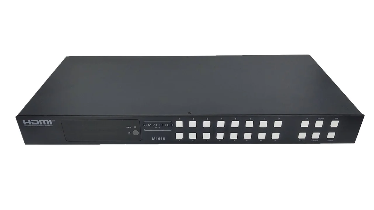 16x16 HDMI in/out scaling matrix (M1616)