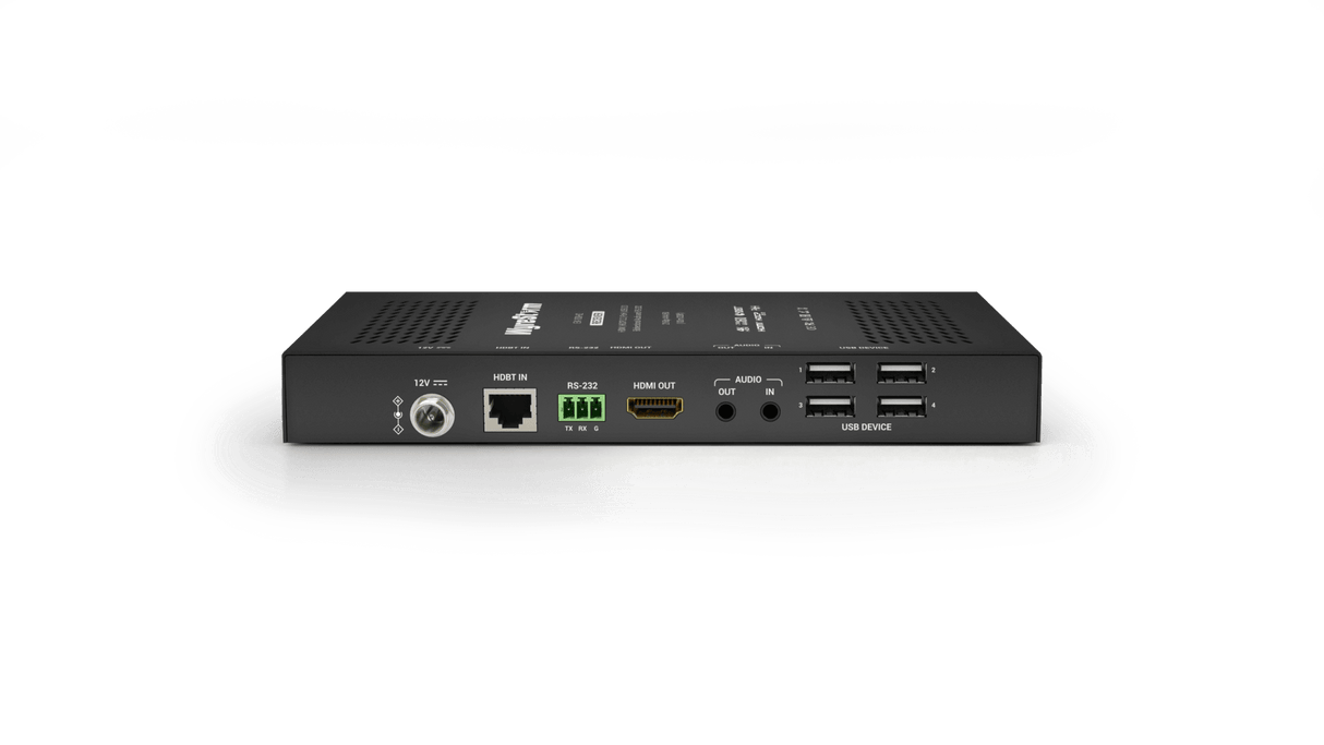 4K60Hz 4:2:0 HDBT 2.0 Extender Set | PoH | USB 2.0 |Analog Audio & RS-232 Passthrough (4K: 100m/328ft) (EX100H2)