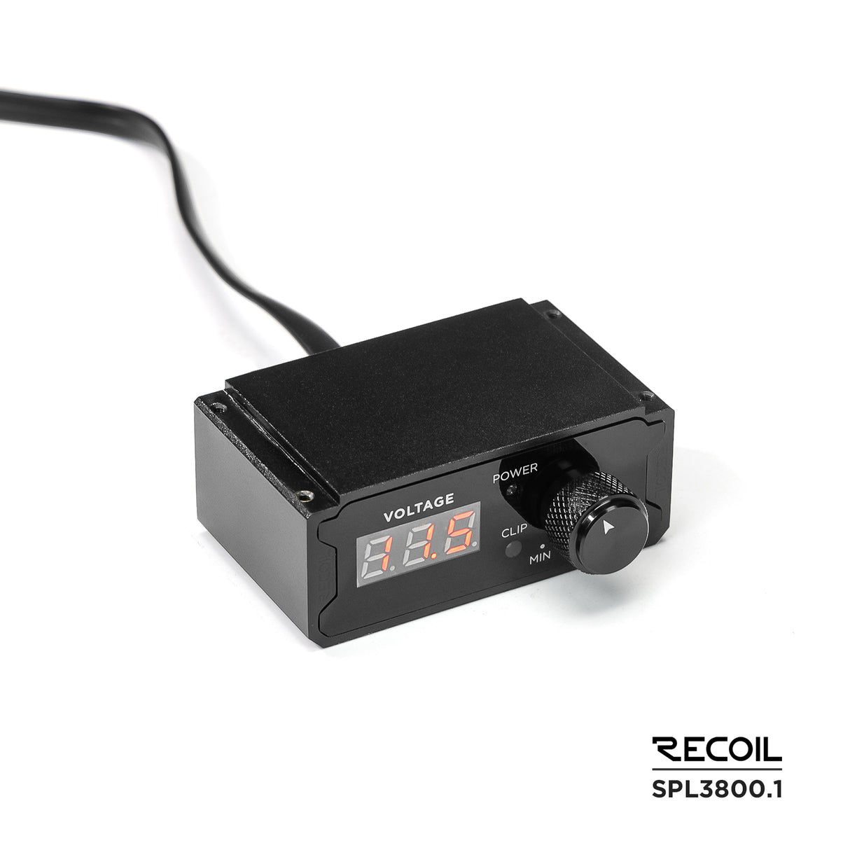 Recoil SPL SERIES Mono Block Amplifier 3,800 Watts RMS @ 1 Ohm, Subwoofer Level Control Included (SPL38001)