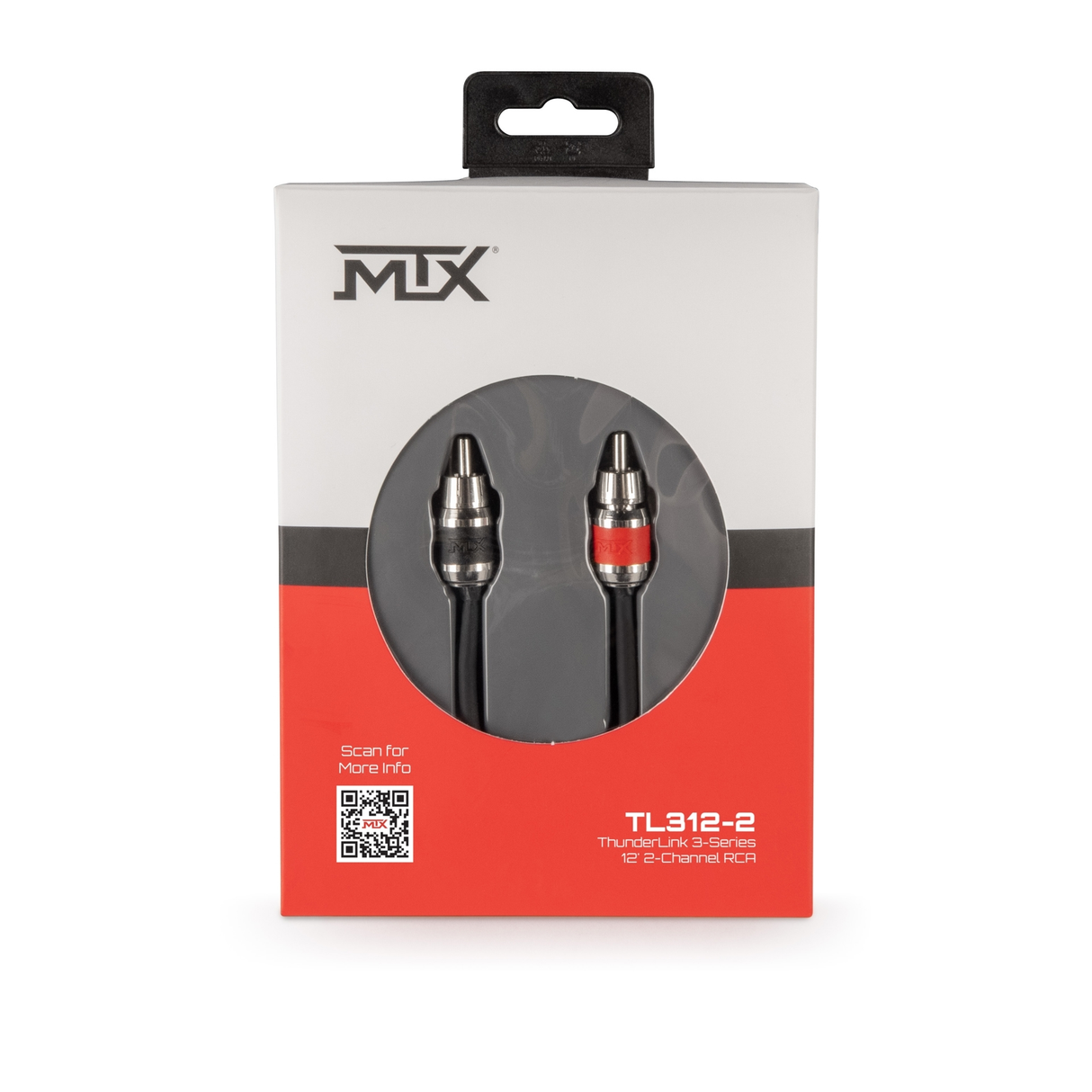 Thunderlink 3-Series 12 Ft 2-Channel Rca (TL3122)