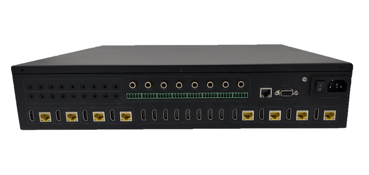 8x8 HDMI scaling matrix w/ parallel 120m UTP outputs (M88SL)