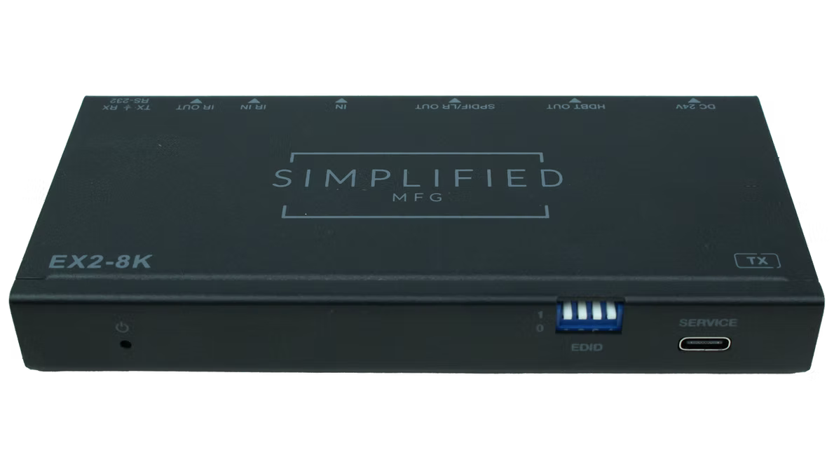 Long distance high bandwidth extender 8K/4K@120Hz (EX28K)