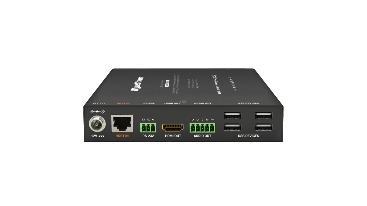 Wyrestorm HDMI 2.1 8K60Hz HDBaseT Extender | DSC | 8K60Hz 4:2:0 | 8K30Hz 4:4:4 (EX100KVM8K)