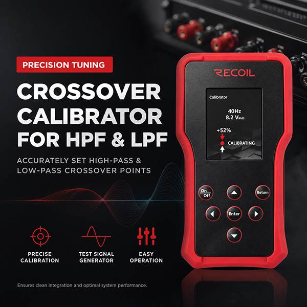 Recoil Multifunctional Speaker and Amplifier Tester Tool (MAT1)
