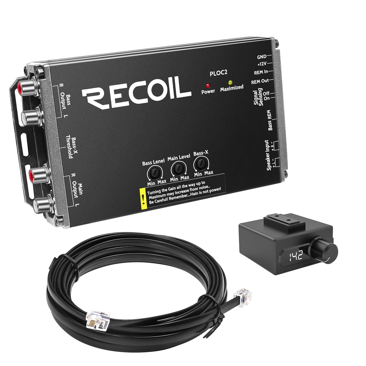 Recoil PRO 2-Channel LOC/Line Driver 2 Channel Input/4 Channel Output (up to 40V input handling) (PLOC2PRO)