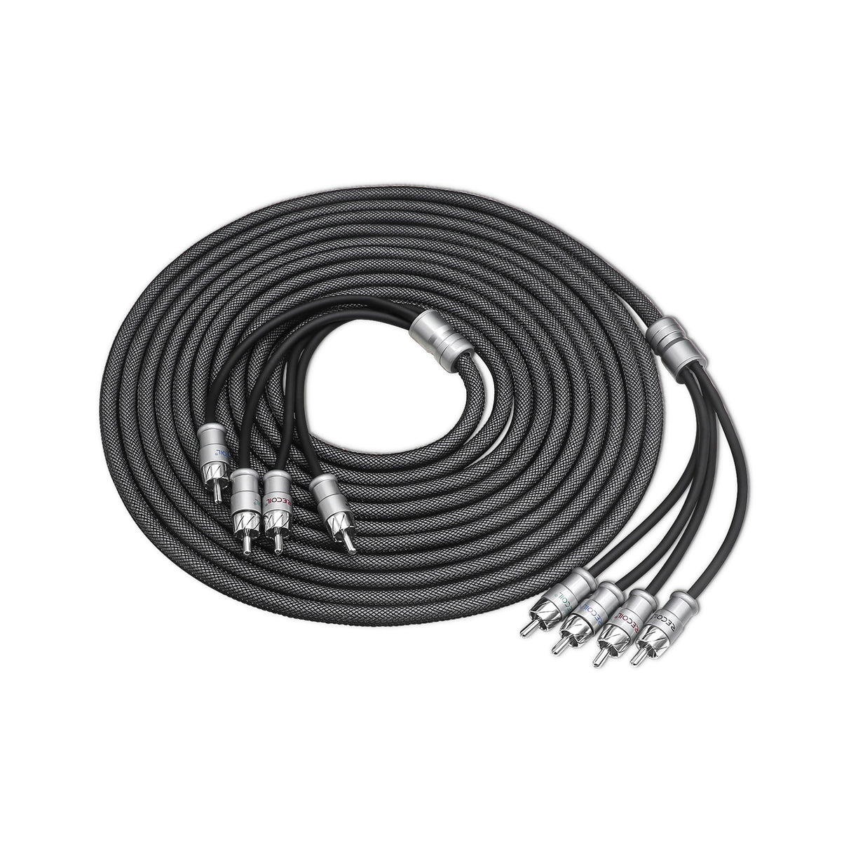 RECOIL ECHO MAX SERIES 4-Channel 12 FT RCA Cable (XI412)