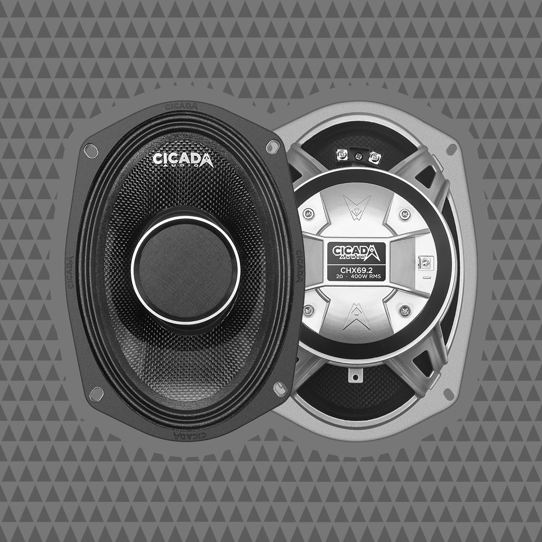 CHX 6x9 2-Way Compression Horn Coaxial Speakers (sold in pairs) (CHX692)