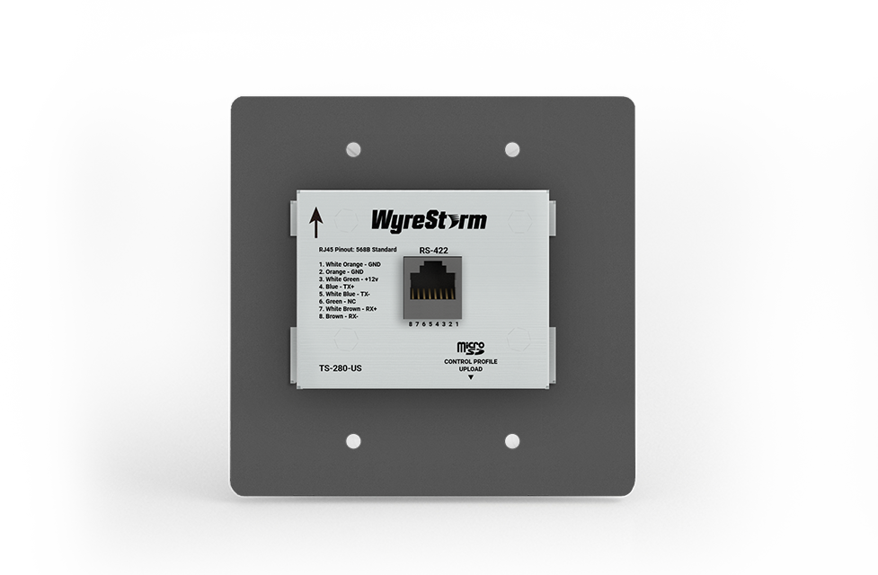 2-Gang 2.8" Touchscreen Controller for Presentation Switcher Solutions (TS280US)