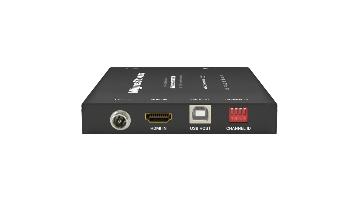 4K30Hz 4:4:4 IP Extender set | 1GbE | Zero latency | USB2.0 | Multi-Channel audio (4K30: 100m/328ft) (EX100KVMIP)
