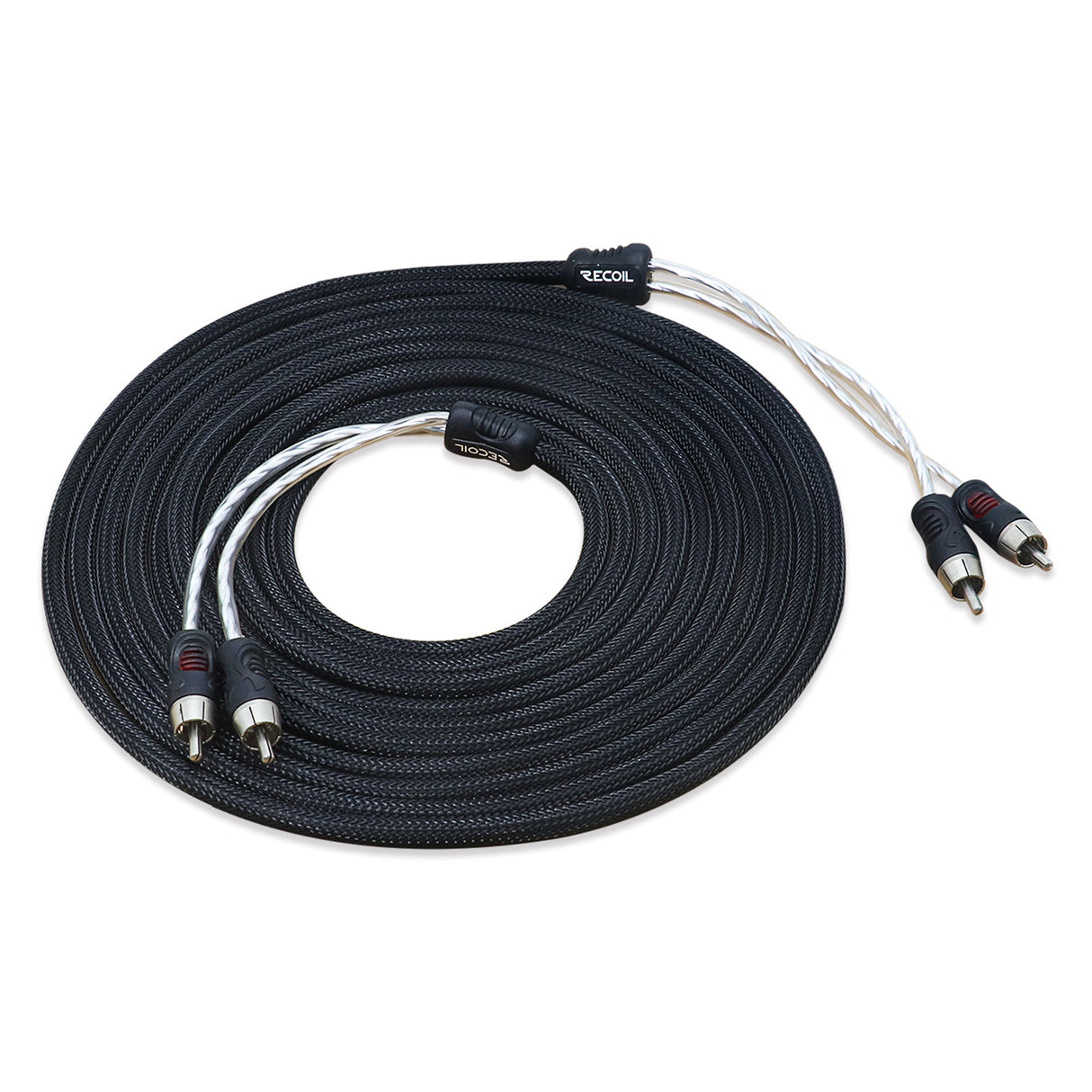 RECOIL ECHO PRO SERIES 2-Channel 17 FT RCA Cable (PCI217)